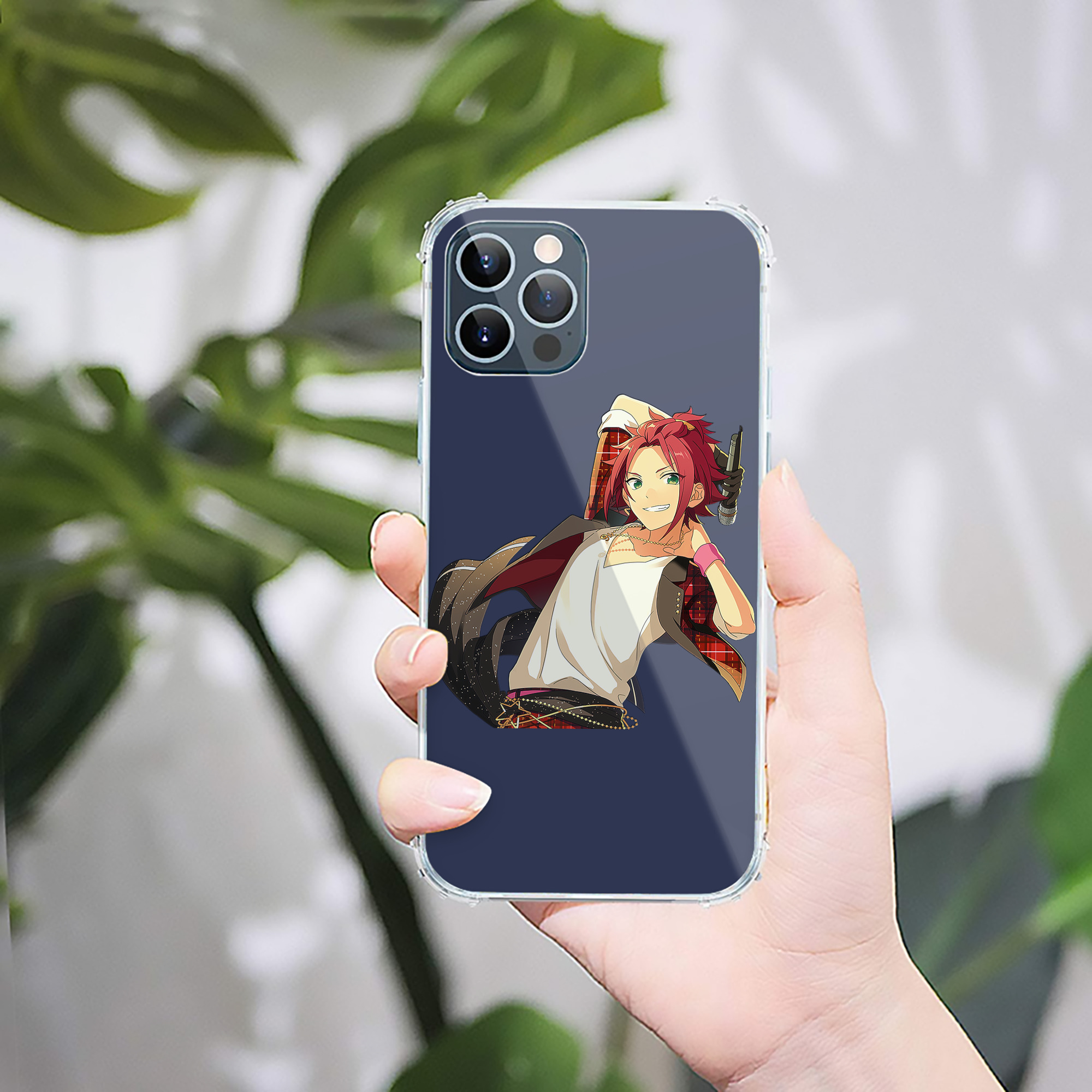 （画像用） あんさんぶるスターズ! Ensemble Stars 【iPhone 12シリーズ対応】透明スマホケース（クリアソフトケース）